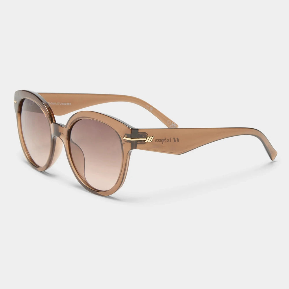 Le Specs Sunglasses Capacious in Chocolate