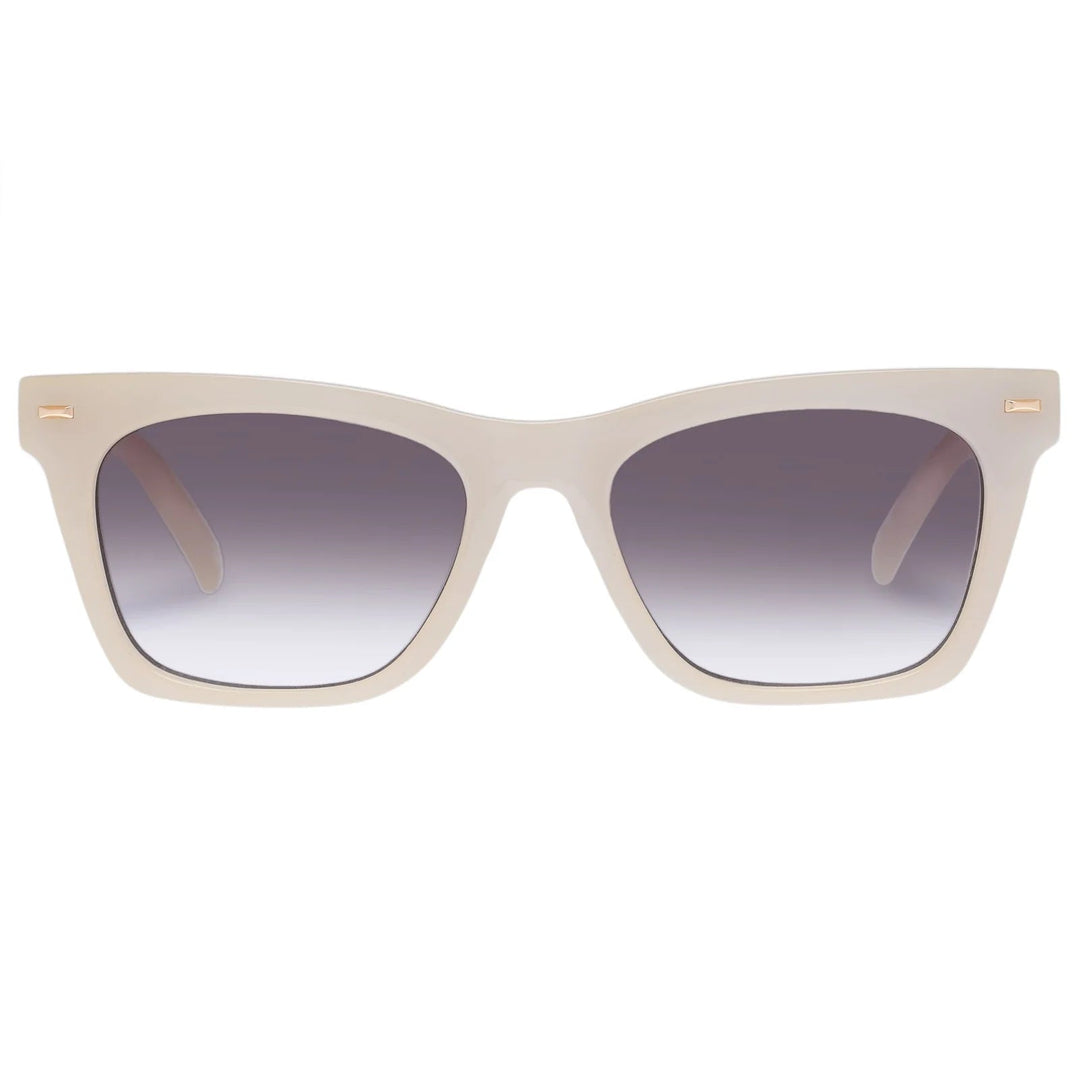 Le Specs Sunglasses Chante in Ivory