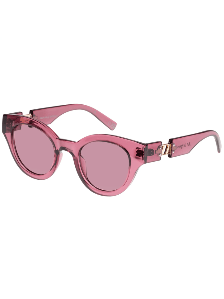 Le Specs Sunglasses Deja Nu in Mulberry