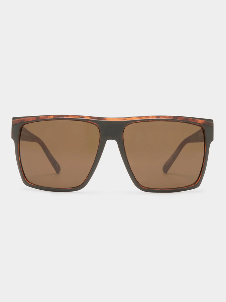 Le Specs Sunglasses Dirty Magic in Matte Black / Tort