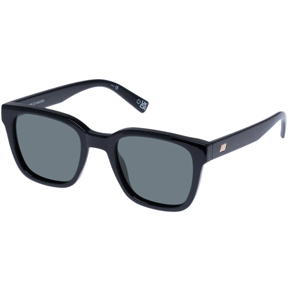 Le Specs Sunglasses Elixir in Black Polarized