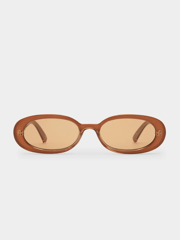 Le Specs Sunglasses Outta Love in Caramel