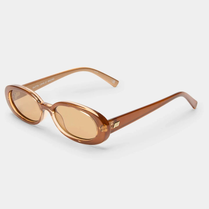 Le Specs Sunglasses Outta Love in Caramel