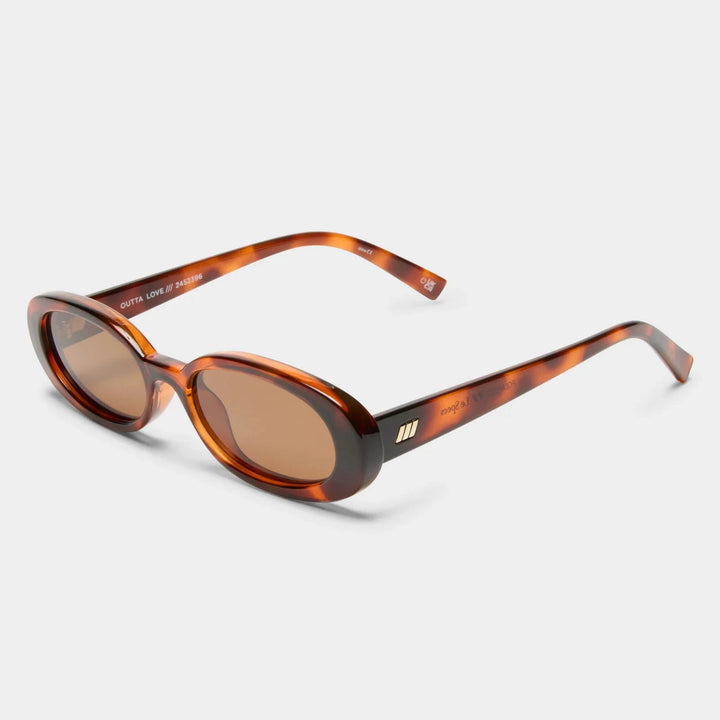 Le Specs Sunglasses Outta Love in Toffee Tort