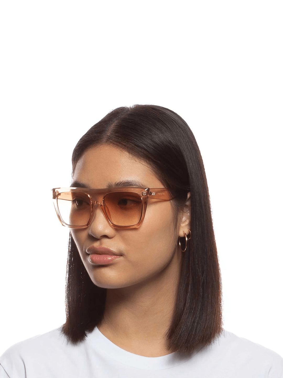 Le Specs Sunglasses The Thirst in Rose Quartz