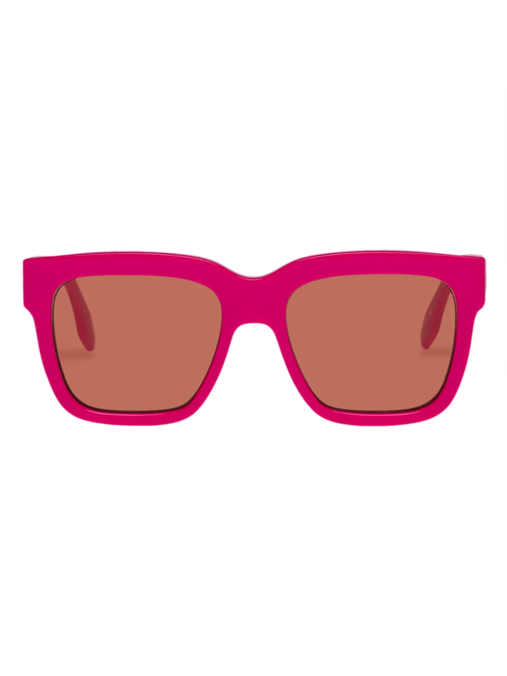 Le Specs Sunglasses Tradeoff in Hot Pink