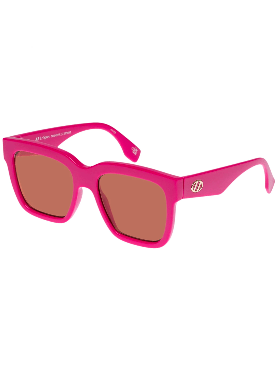 Le Specs Sunglasses Tradeoff in Hot Pink