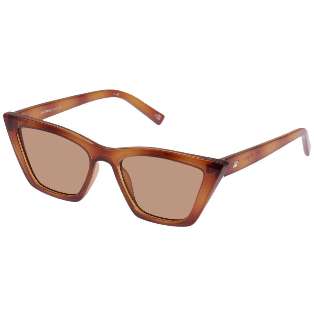 Le Specs Sunglasses Velodrome in Vintage Tort