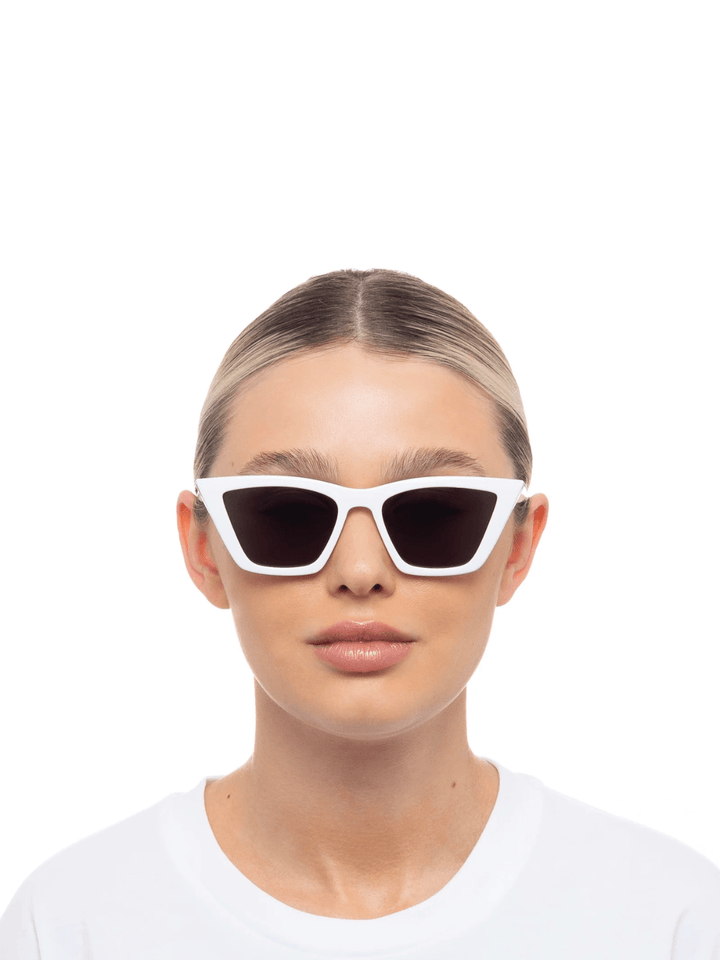 Le Specs Sunglasses Velodrome in White