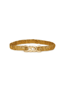 Lele Sadoughi Belt Bronze Biltmore Buckle Belt