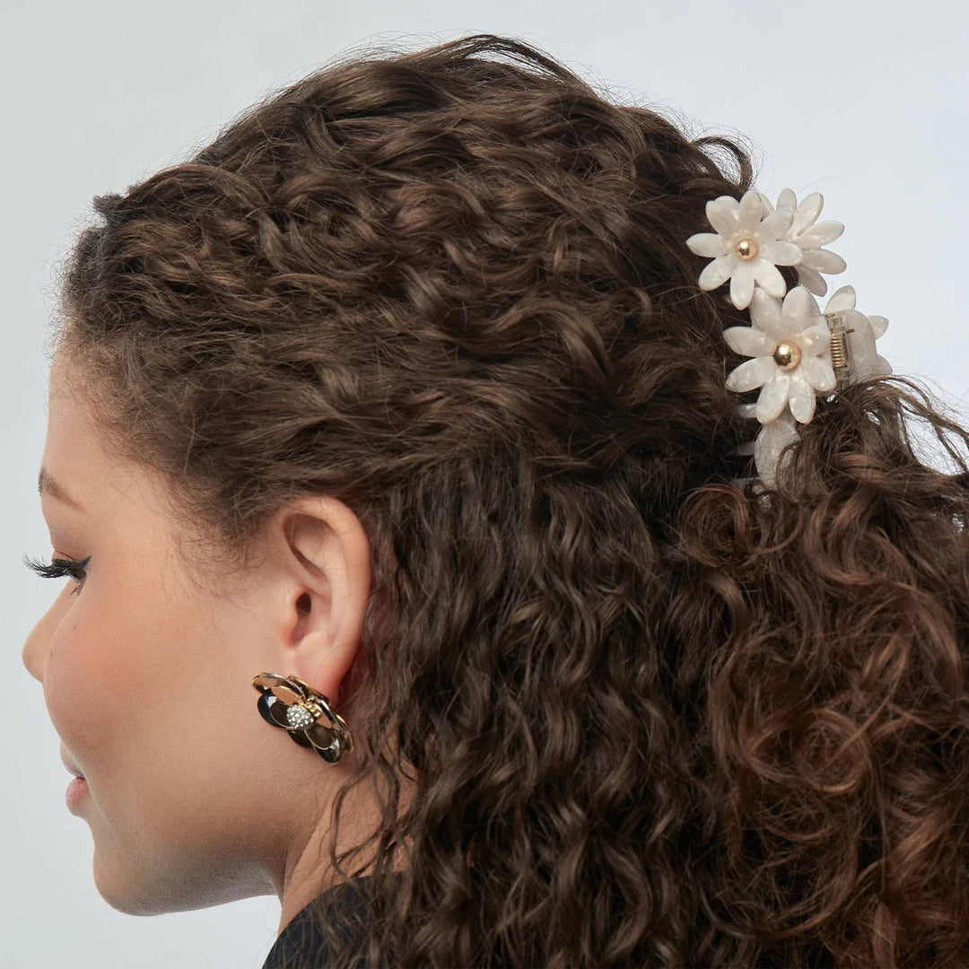 Lele Sadoughi Jewelry Lele Sadoughi | Mother of Pearl Petunia Claw Hair Clip