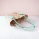LIKHÂ Tote Sage Seagrass Tote Bag with Wrapped Handles