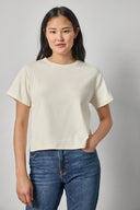 Lilla P Top Organic Boxy Tee in Rope