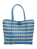 Lilley Line Tote Extra Small Sailor Stripe Fog Blue