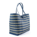Lilley Line Tote Medium Fog Blue Tote in Sailor Stripe