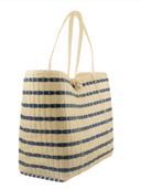 Lilley Line Tote Medium Pearl Sailor Stripe