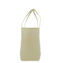 Lilley Line Tote Medium Pearl & White Tote
