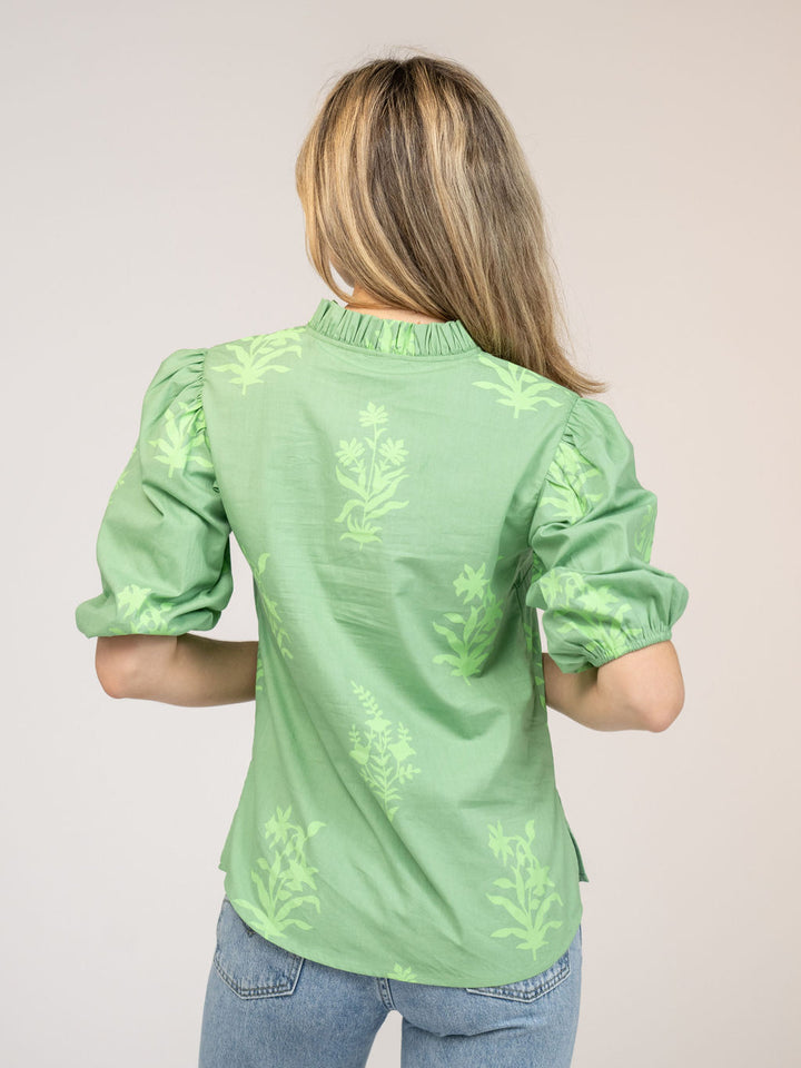 The Lily Top | Fern Jaipur Floral