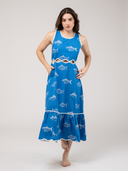 The Lina Dress | Blue Fish