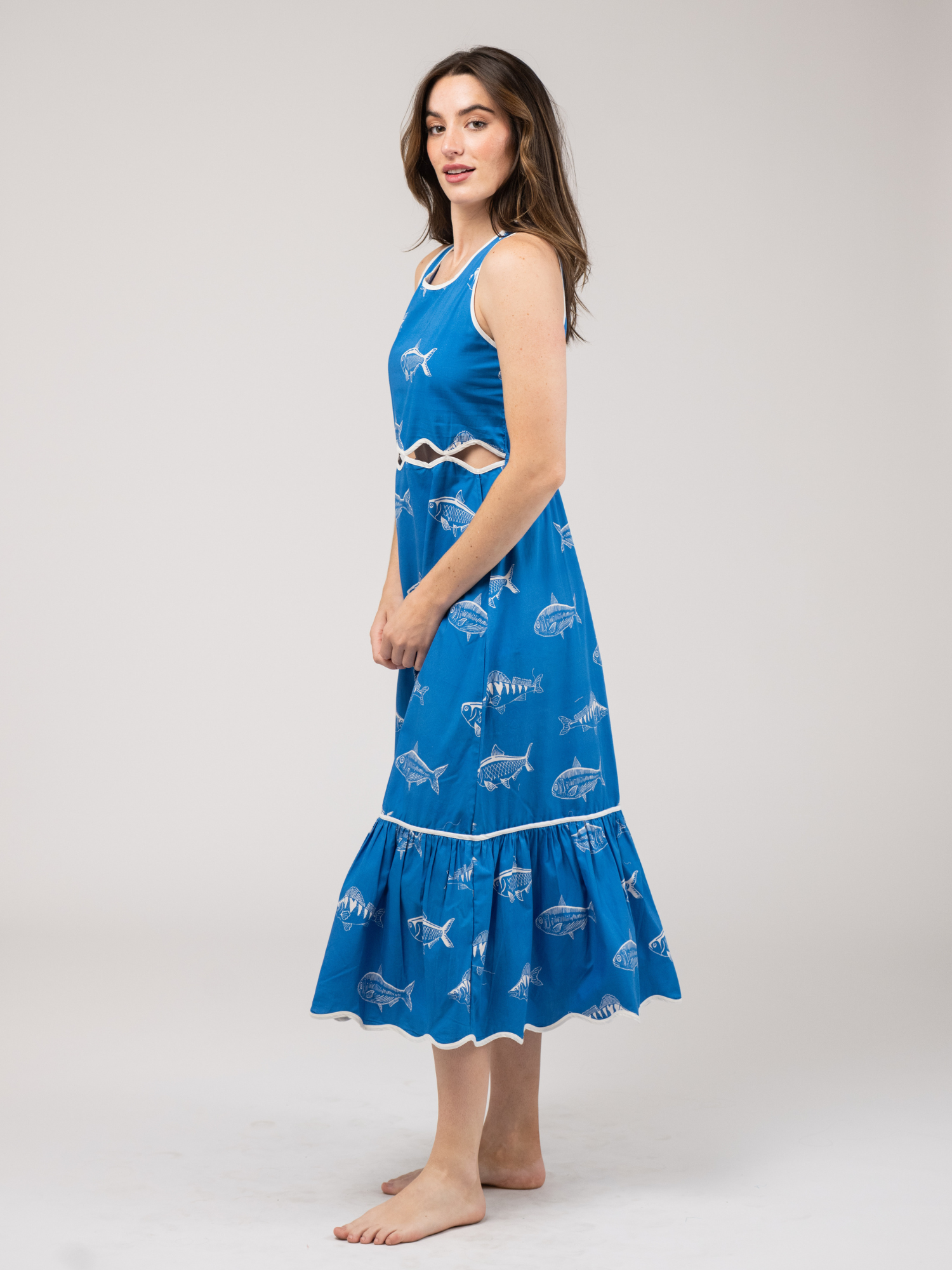 The Lina Dress | Blue Fish  Beau & Ro