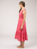 The Lina Dress | Pink Flore