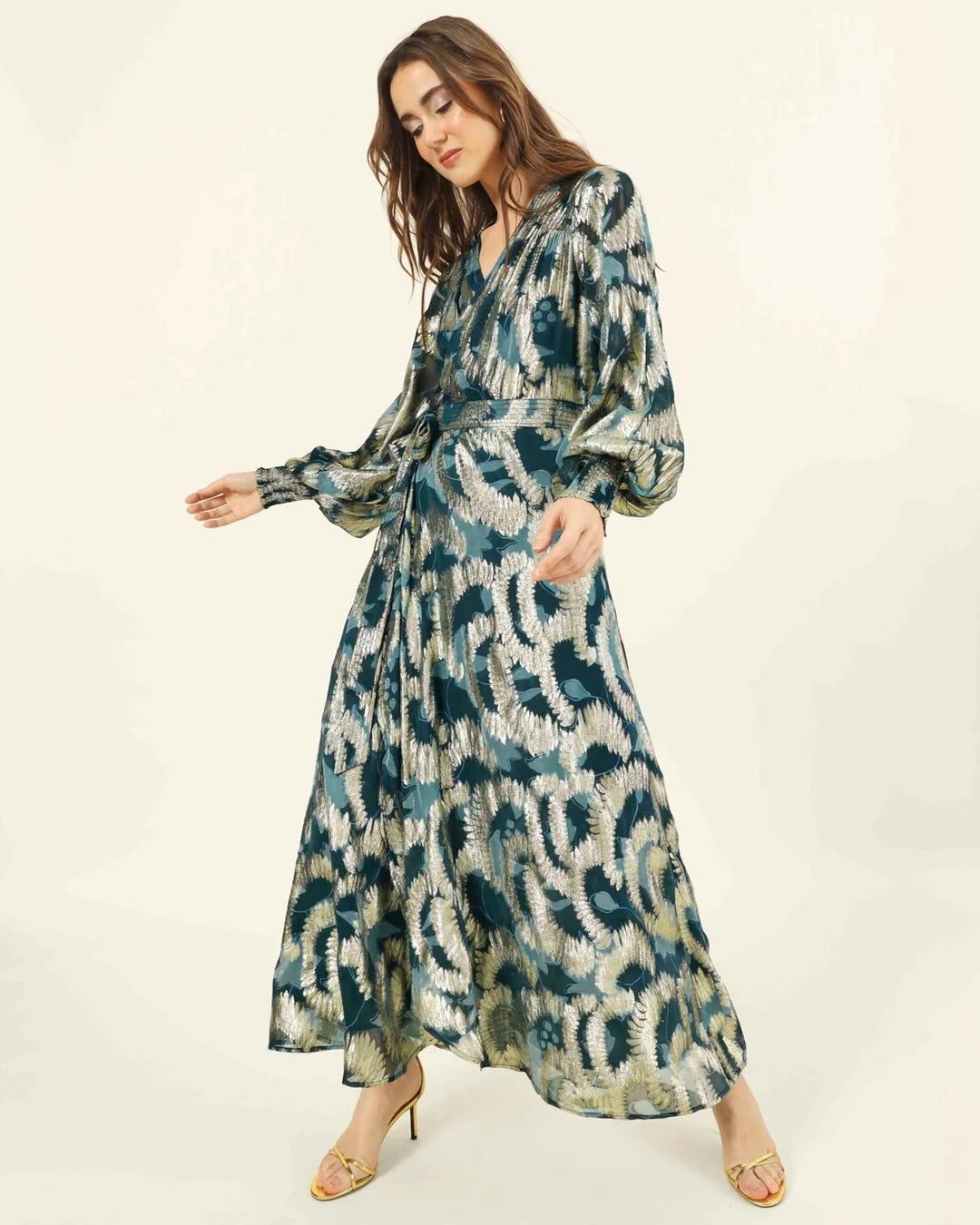 Lorelei Maxi in Santari Peacock