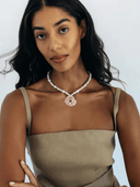 Loren Hope Necklace Cove Necklace in White