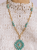 Loren Hope Necklace Marcella Necklace in Turquoise