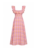 Louise Dress Parker Dress in Sherbet Plaid