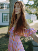 Louise Dress Parker Dress in Sherbet Plaid