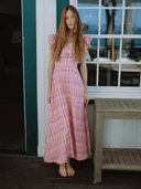Louise Dress Parker Dress in Sherbet Plaid