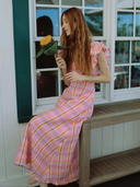 Louise Dress Parker Dress in Sherbet Plaid