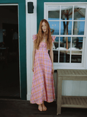 Louise Dress Parker Dress in Sherbet Plaid