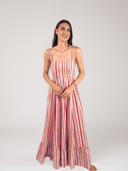Louise Dress Penelope Maxi Dress in Multi Stripe