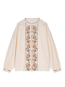 Louise Misha Top Julianna Blouse in Cream