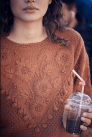 Louise Misha Top Louise Misha | Acai Sweater in Cinnamon