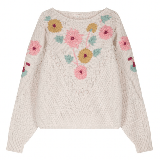 Louise Misha Top Louise Misha | Acai Sweater in Cream
