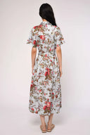 Love the Label Dress Drew Midi Dress in Battersea Floral Print