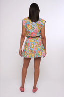 Love the Label Dress Porto Mini Dress in Summers In The Sun 2 Liberty Print