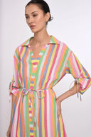 Love the Label Dress Shannon Mini Dress in Surya Stripe