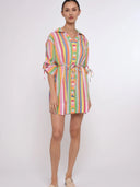 Love the Label Dress Shannon Mini Dress in Surya Stripe