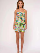 Love the Label Shorts Ramona Shorts in Giverny Garden Print