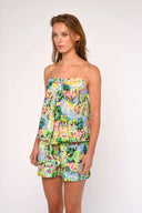 Love the Label Shorts Ramona Shorts in Giverny Garden Print