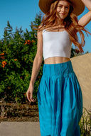 Love the Label Skirt Cora Skirt in Maui Blue