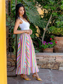 Love the Label Skirt Surya Stripe Skirt
