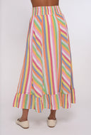 Love the Label Skirt Surya Stripe Skirt
