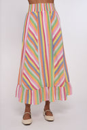 Love the Label Skirt Surya Stripe Skirt