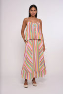 Love the Label Skirt Surya Stripe Skirt