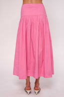 Love the Label Skirt Taylor Wrap Skirt in Rosebloom