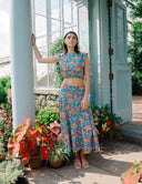 Love the Label Skirt Tricia Long Skirt in Archive Tulip Liberty Print
